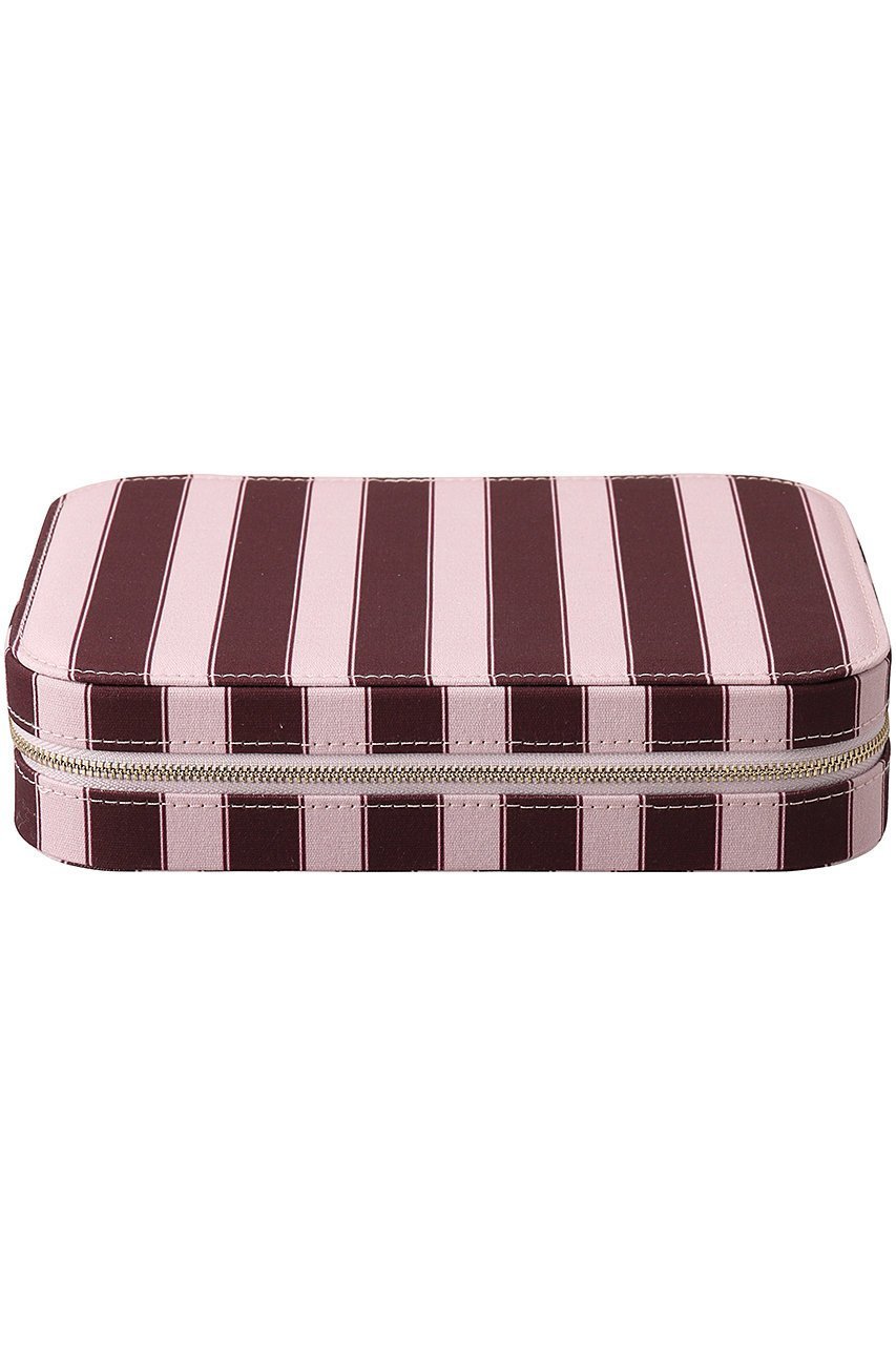 【デイジー ロンドン/DAISY LONDON】の【Polly Sayer】Large Mulberry ジュエリーケース インテリア・キッズ・メンズ・レディースファッション・服の通販 founy(ファニー) ファッション Fashion レディースファッション Fashion for Women ポーチ&ミニバッグ Pouches & Mini Bags アクセサリー Fashion Accessories ジュエリー Jewelry, Accessories ストライプ Stripe, Striped Pattern ポーチ Pouch, Small Case ランジェリー Lingerie, Intimate Wear ピンク|ID: prp329100004271028 ipo3291000000036120115