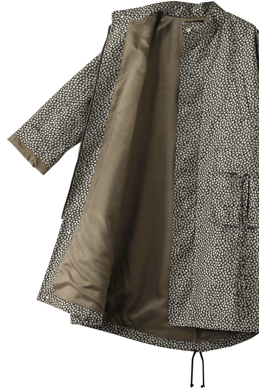 【メゾンスペシャル/MAISON SPECIAL】の2way Small Floral Pattern Mods Coat/2WAYスモールフラワーモッズコート 人気、トレンドファッション・服の通販 founy(ファニー) 　ファッション　Fashion　レディースファッション　WOMEN　アウター　Coat Outerwear　コート　Coats　モッズ/フィールドコート　Mods Coats/Field Coats　春　Spring　ジップ　Zip　ダメージ　Damage　デニム　Denim　トレンド　Trend　定番　Standard　ベスト　Vest　マキシ　Maxi　モッズコート　Mod Coat　ロング　Long　おすすめ　Recommend　other-6|ID: prp329100004271042 ipo3291000000031372281