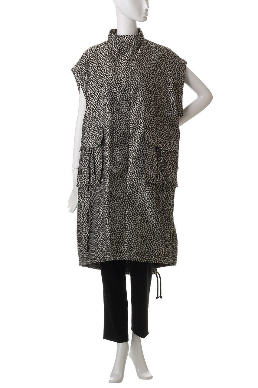 【メゾンスペシャル/MAISON SPECIAL】の2way Small Floral Pattern Mods Coat/2WAYスモールフラワーモッズコート 人気、トレンドファッション・服の通販 founy(ファニー) 　ファッション　Fashion　レディースファッション　Fashion for Women　アウター　Coat / Outerwear Collection　コート・ロングコート・ピーコート　Long Coats, Peacoats & More　モッズコート・ミリタリー風アウター　Mods & Field Coats　春　Spring　ジップ　Zip, Zipper　ダメージ　Distressed, Destroyed　デニム　Denim, Jeans Material　トレンド　Trend, Trending Now　定番　Standard, Basic Item　ベスト　Vest, Waistcoat　マキシ　Maxi, Full Length　モッズコート　Mods Coat, Military Parka　ロング　Long, Long-Length　おすすめ　Recommended / Our Picks　other-7|ID: prp329100004271042 ipo3291000000032938025