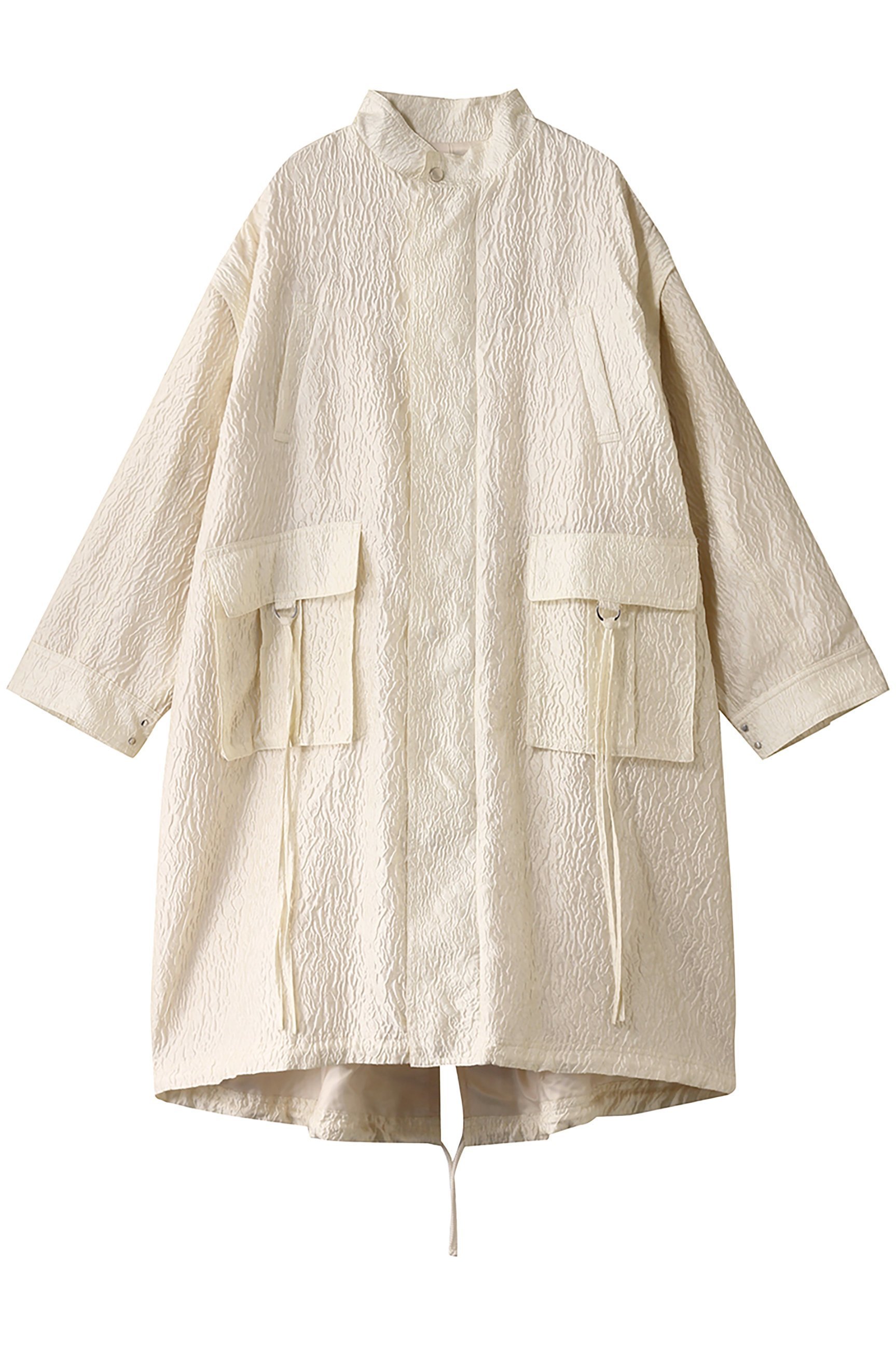 【メゾンスペシャル/MAISON SPECIAL】の2way Floating Jacquard Spring Mods Coat/2WAYフクレジャガードスプリングモッズコート インテリア・キッズ・メンズ・レディースファッション・服の通販 founy(ファニー) 　ファッション　Fashion　レディースファッション　Fashion for Women　アウター　Coat / Outerwear Collection　コート・ロングコート・ピーコート　Long Coats, Peacoats & More　モッズコート・ミリタリー風アウター　Mods & Field Coats　春　Spring　ジップ　Zip, Zipper　ダメージ　Distressed, Destroyed　デニム　Denim, Jeans Material　定番　Standard, Basic Item　フラワー　Flower, Floral　ベスト　Vest, Waistcoat　マキシ　Maxi, Full Length　モッズコート　Mods Coat, Military Parka　ロング　Long, Long-Length　おすすめ　Recommended / Our Picks　エレガント 上品　Elegant　WHT(ホワイト)|ID: prp329100004271044 ipo3291000000035653717