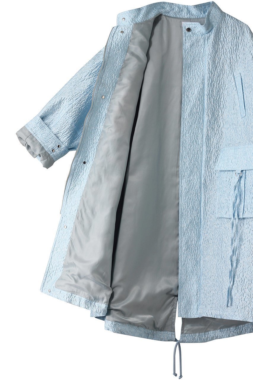 【メゾンスペシャル/MAISON SPECIAL】の2way Floating Jacquard Spring Mods Coat/2WAYフクレジャガードスプリングモッズコート 人気、トレンドファッション・服の通販 founy(ファニー) 　ファッション　Fashion　レディースファッション　Fashion for Women　アウター　Coat / Outerwear Collection　コート・ロングコート・ピーコート　Long Coats, Peacoats & More　モッズコート・ミリタリー風アウター　Mods & Field Coats　春　Spring　ジップ　Zip, Zipper　ダメージ　Distressed, Destroyed　デニム　Denim, Jeans Material　定番　Standard, Basic Item　フラワー　Flower, Floral　ベスト　Vest, Waistcoat　マキシ　Maxi, Full Length　モッズコート　Mods Coat, Military Parka　ロング　Long, Long-Length　おすすめ　Recommended / Our Picks　エレガント 上品　Elegant　other-6|ID: prp329100004271044 ipo3291000000035653726