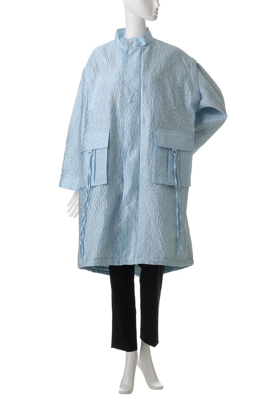 【メゾンスペシャル/MAISON SPECIAL】の2way Floating Jacquard Spring Mods Coat/2WAYフクレジャガードスプリングモッズコート 人気、トレンドファッション・服の通販 founy(ファニー) 　ファッション　Fashion　レディースファッション　Fashion for Women　アウター　Coat / Outerwear Collection　コート・ロングコート・ピーコート　Long Coats, Peacoats & More　モッズコート・ミリタリー風アウター　Mods & Field Coats　春　Spring　ジップ　Zip, Zipper　ダメージ　Distressed, Destroyed　デニム　Denim, Jeans Material　定番　Standard, Basic Item　フラワー　Flower, Floral　ベスト　Vest, Waistcoat　マキシ　Maxi, Full Length　モッズコート　Mods Coat, Military Parka　ロング　Long, Long-Length　おすすめ　Recommended / Our Picks　エレガント 上品　Elegant　other-2|ID: prp329100004271044 ipo3291000000036515087