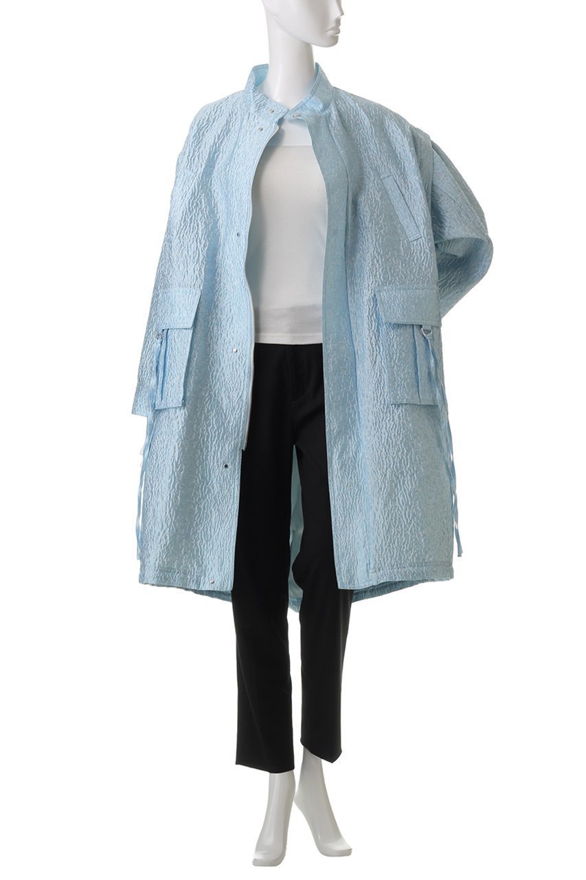 【メゾンスペシャル/MAISON SPECIAL】の2way Floating Jacquard Spring Mods Coat/2WAYフクレジャガードスプリングモッズコート 人気、トレンドファッション・服の通販 founy(ファニー) 　ファッション　Fashion　レディースファッション　Fashion for Women　アウター　Coat / Outerwear Collection　コート・ロングコート・ピーコート　Long Coats, Peacoats & More　モッズコート・ミリタリー風アウター　Mods & Field Coats　春　Spring　ジップ　Zip, Zipper　ダメージ　Distressed, Destroyed　デニム　Denim, Jeans Material　定番　Standard, Basic Item　フラワー　Flower, Floral　ベスト　Vest, Waistcoat　マキシ　Maxi, Full Length　モッズコート　Mods Coat, Military Parka　ロング　Long, Long-Length　おすすめ　Recommended / Our Picks　エレガント 上品　Elegant　other-8|ID: prp329100004271044 ipo3291000000036515093