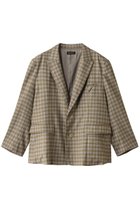 【メゾンスペシャル/MAISON SPECIAL】のPlaid Pattern Oversize Single Jacket/チェックオーバーサイズシングルジャケット MLT1(マルチカラー)|ID: prp329100004271045 ipo3291000000034594817