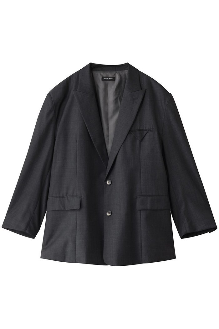 【メゾンスペシャル/MAISON SPECIAL】のOversize Single Jacket/オーバーサイズシングルジャケット インテリア・キッズ・メンズ・レディースファッション・服の通販 founy(ファニー) https://founy.com/ ファッション Fashion レディースファッション Fashion for Women アウター Coat / Outerwear Collection レディースジャケット・軽アウター Jackets クラシカル Classical, Vintage-Inspired 軽量 Lightweight, Ultra Light ジャケット Jacket, Outerwear スーツ Suit, Formalwear バランス Balance, Style Balance ミドル Middle Length, Mid Height メンズ Men's, Menswear エレガント 上品 Elegant |ID: prp329100004271046 ipo3291000000032923264