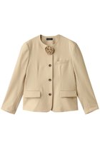 【メゾンスペシャル/MAISON SPECIAL】のMotif Collarless Jacket/モチーフノーカラージャケット BGE(ベージュ)|ID: prp329100004271047 ipo3291000000032920823
