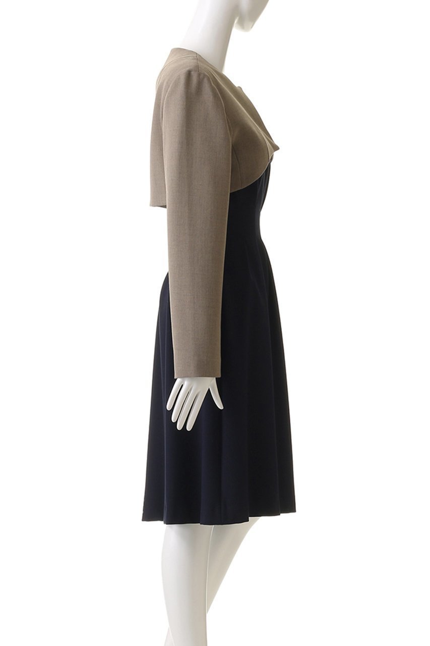 【メゾンスペシャル/MAISON SPECIAL】のSuiting Bolero/スーチングボレロ 人気、トレンドファッション・服の通販 founy(ファニー) 　ファッション　Fashion　レディースファッション　Fashion for Women　アウター　Coat / Outerwear Collection　レディースジャケット・軽アウター　Jackets　ボレロ・ショート丈ジャケット / ドレス羽織りに　Boleros & Short Jackets　オケージョン　Occasion Wear　ショート　Short, Short Length　ジャケット　Jacket, Outerwear　スラックス　Slacks, Dress Pants　デニム　Denim, Jeans Material　フロント　Front, Front Design　ボレロ　Bolero, Short Cardigan　羽織　Haori, Light Jacket　メランジ　Melange, Mixed Yarn　エレガント 上品　Elegant　other-3|ID: prp329100004271049 ipo3291000000032966381