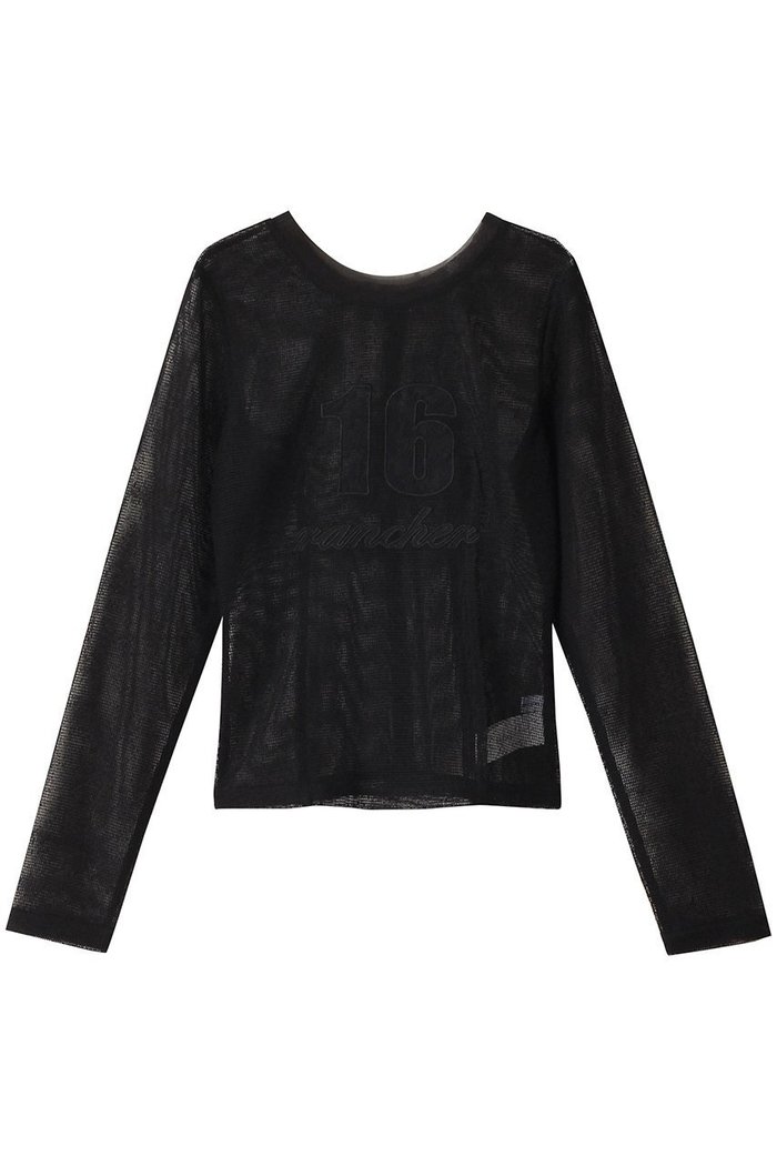 【メゾンスペシャル/MAISON SPECIAL】の2way Mesh Fabric Embroidery Numbering Tops/2WAYメッシュエンブロイダリーナンバリングトップス インテリア・キッズ・メンズ・レディースファッション・服の通販 founy(ファニー) https://founy.com/ ファッション Fashion レディースファッション Fashion for Women トップス・カットソー Cut & Sew Tops シャツ・ブラウス・オフィスカジュアル Elegant Blouses & Button-Ups ロングTシャツ・Tシャツ Longline T-Shirts & Tees カットソー・ベーシックTシャツ Cut-and-Sewn Tops / Stretch Tees & Basics スリット Slit, Slit Detail スリーブ Sleeve, Long Sleeve / Short Sleeve チュニック Tunic, Long Top メッシュ Mesh, Net Fabric レース Lace, Lace Fabric ロング Long, Long-Length おすすめ Recommended / Our Picks |ID: prp329100004271052 ipo3291000000032861707