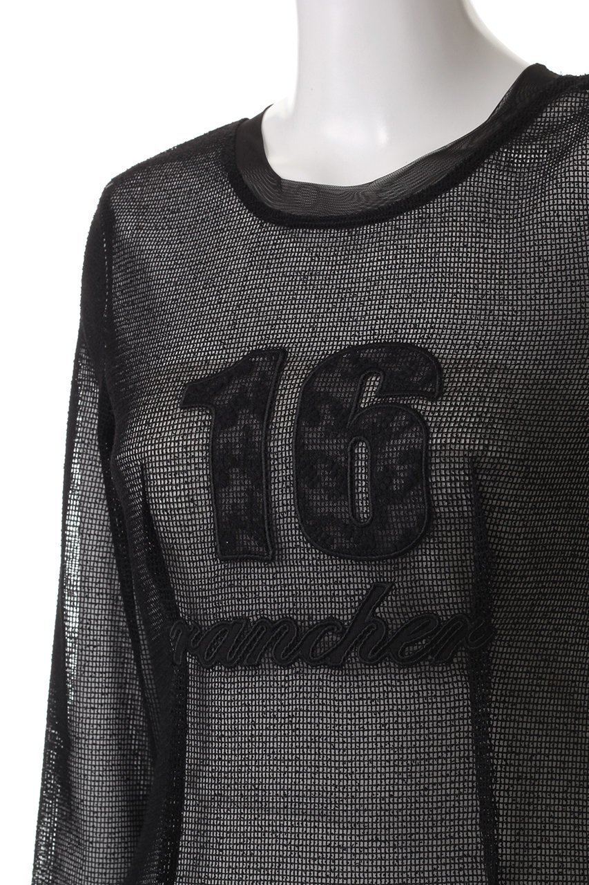 【メゾンスペシャル/MAISON SPECIAL】の2way Mesh Fabric Embroidery Numbering Tops/2WAYメッシュエンブロイダリーナンバリングトップス 人気、トレンドファッション・服の通販 founy(ファニー) 　ファッション　Fashion　レディースファッション　Fashion for Women　トップス・カットソー　Cut & Sew Tops　シャツ・ブラウス・オフィスカジュアル　Elegant Blouses & Button-Ups　ロングTシャツ・Tシャツ　Longline T-Shirts & Tees　カットソー・ベーシックTシャツ　Cut-and-Sewn Tops / Stretch Tees & Basics　スリット　Slit, Slit Detail　スリーブ　Sleeve, Long Sleeve / Short Sleeve　チュニック　Tunic, Long Top　メッシュ　Mesh, Net Fabric　レース　Lace, Lace Fabric　ロング　Long, Long-Length　おすすめ　Recommended / Our Picks　other-5|ID: prp329100004271052 ipo3291000000032861731