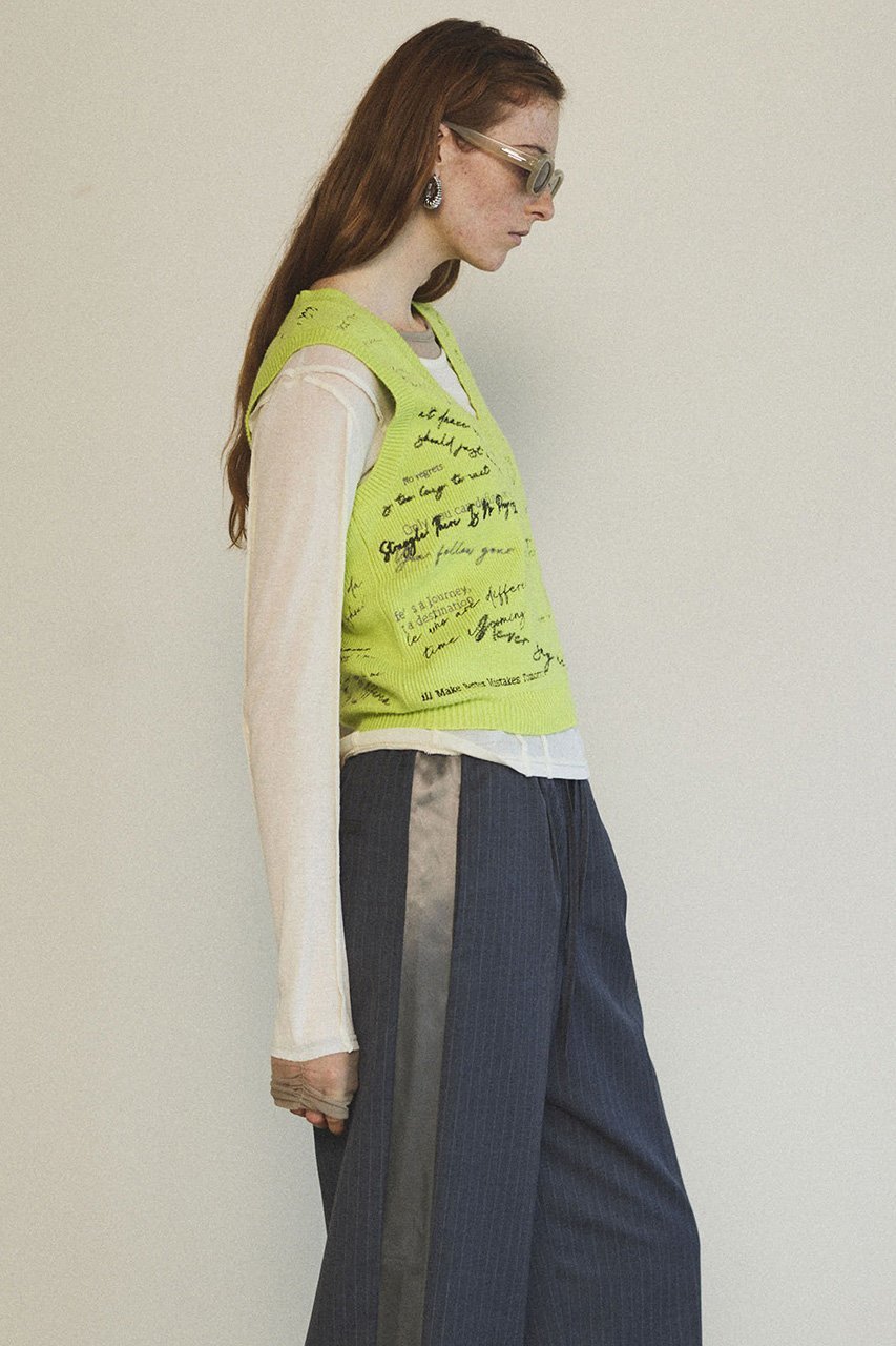 【メゾンスペシャル/MAISON SPECIAL】のEmbroidery Vest/エンブロイダリーベスト 人気、トレンドファッション・服の通販 founy(ファニー) 　ファッション　Fashion　レディースファッション　Fashion for Women　トップス・カットソー　Cut & Sew Tops　ニット　Knit Tops & Sweaters　ベスト&ジレ / 重ね着スタイル　Vests & Gilets　カジュアルプルオーバー・ニットトップス　Pullovers & Knit Tops / Casual Pullovers　インナー　Innerwear　カラフル　Colorful Design　タンク　Tank Top, Sleeveless Top　ベスト　Vest, Waistcoat　モノトーン　Monotone, Black and White　夏　Summer　other-8|ID: prp329100004271053 ipo3291000000032954783