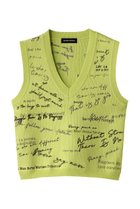 【メゾンスペシャル/MAISON SPECIAL】のEmbroidery Vest/エンブロイダリーベスト LIME(ライム)|ID: prp329100004271053 ipo3291000000035066896