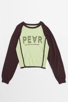 【メゾンスペシャル/MAISON SPECIAL】のPEAR Logo Knit Tops/PEARロゴニットトップス GRN(グリーン)|ID:prp329100004271056