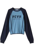 【メゾンスペシャル/MAISON SPECIAL】のPEAR Logo Knit Tops/PEARロゴニットトップス BLU(ブルー)|ID: prp329100004271056 ipo3291000000035067071