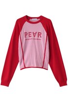 【メゾンスペシャル/MAISON SPECIAL】のPEAR Logo Knit Tops/PEARロゴニットトップス PNK(ピンク)|ID: prp329100004271056 ipo3291000000035067075