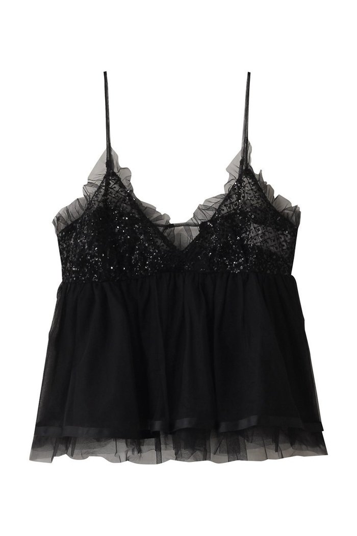 【メゾンスペシャル/MAISON SPECIAL】のShining Tiered Camisole Tunic/シャイニングティアードキャミチュニック インテリア・キッズ・メンズ・レディースファッション・服の通販 founy(ファニー) https://founy.com/ ファッション Fashion レディースファッション Fashion for Women ワンピース Dresses チュニック Tunic Tops & Dresses 春 Spring カットソー Cut and Sewn Top シルバー Silver, Metallic Silver スパンコール Sequins, Sequin Embellishment スラックス Slacks, Dress Pants タンク Tank Top, Sleeveless Top チュニック Tunic, Long Top チュール Tulip, Tulip Motif ツイード Twill, Twill Weave ティアード Tiered, Tiered Style ペプラム Peplum, Flared Hem リボン Ribbon, Bow ロング Long, Long-Length 夏 Summer |ID: prp329100004271061 ipo3291000000032882122