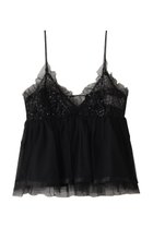 【メゾンスペシャル/MAISON SPECIAL】のShining Tiered Camisole Tunic/シャイニングティアードキャミチュニック BLK(ブラック)|ID: prp329100004271061 ipo3291000000032882126