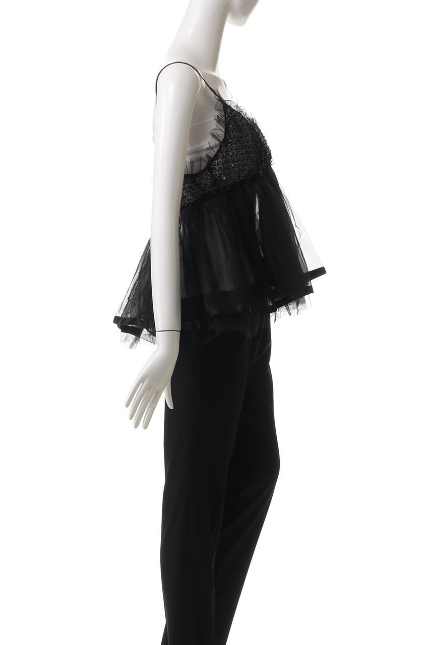 【メゾンスペシャル/MAISON SPECIAL】のShining Tiered Camisole Tunic/シャイニングティアードキャミチュニック 人気、トレンドファッション・服の通販 founy(ファニー) 　ファッション　Fashion　レディースファッション　Fashion for Women　ワンピース　Dresses　チュニック　Tunic Tops & Dresses　春　Spring　カットソー　Cut and Sewn Top　シルバー　Silver, Metallic Silver　スパンコール　Sequins, Sequin Embellishment　スラックス　Slacks, Dress Pants　タンク　Tank Top, Sleeveless Top　チュニック　Tunic, Long Top　チュール　Tulip, Tulip Motif　ツイード　Twill, Twill Weave　ティアード　Tiered, Tiered Style　ペプラム　Peplum, Flared Hem　リボン　Ribbon, Bow　ロング　Long, Long-Length　夏　Summer　other-3|ID: prp329100004271061 ipo3291000000032882141