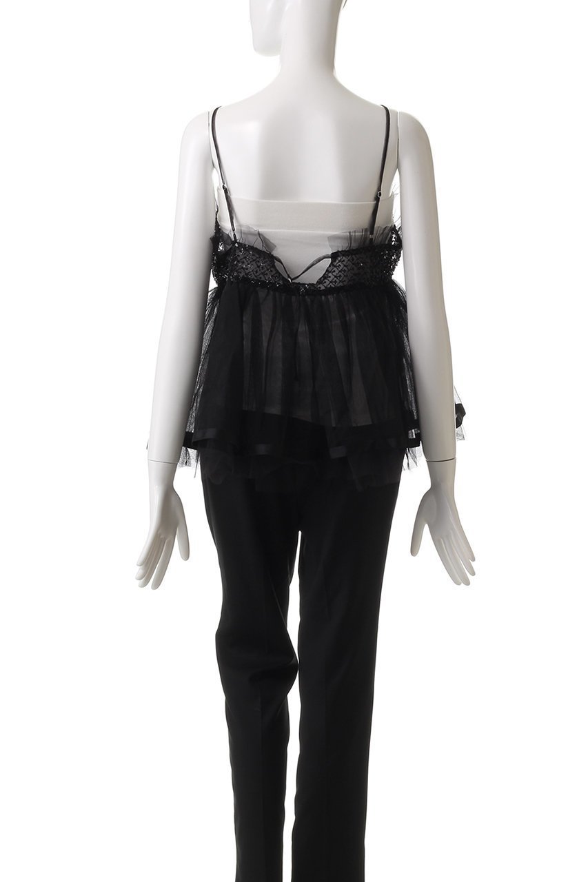 【メゾンスペシャル/MAISON SPECIAL】のShining Tiered Camisole Tunic/シャイニングティアードキャミチュニック 人気、トレンドファッション・服の通販 founy(ファニー) 　ファッション　Fashion　レディースファッション　Fashion for Women　ワンピース　Dresses　チュニック　Tunic Tops & Dresses　春　Spring　カットソー　Cut and Sewn Top　シルバー　Silver, Metallic Silver　スパンコール　Sequins, Sequin Embellishment　スラックス　Slacks, Dress Pants　タンク　Tank Top, Sleeveless Top　チュニック　Tunic, Long Top　チュール　Tulip, Tulip Motif　ツイード　Twill, Twill Weave　ティアード　Tiered, Tiered Style　ペプラム　Peplum, Flared Hem　リボン　Ribbon, Bow　ロング　Long, Long-Length　夏　Summer　other-4|ID: prp329100004271061 ipo3291000000032882144