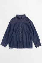 【メゾンスペシャル/MAISON SPECIAL】のReversible Voile Shirt/リバーシブルボイルシャツ NVY(ネイビー)|ID:prp329100004271064