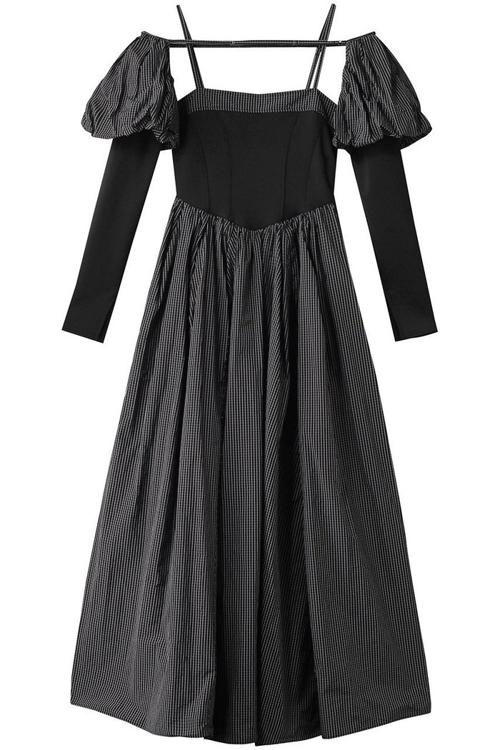 【メゾンスペシャル/MAISON SPECIAL】のPuffy Bolero Set Plaid Pattern Volume Silhouette Dress/パフィーボレロセットチェックボリュームワンピース インテリア・キッズ・メンズ・レディースファッション・服の通販 founy(ファニー) https://founy.com/ ファッション Fashion レディースファッション Fashion for Women アウター Coat / Outerwear Collection ボレロ・ショート丈ジャケット / ドレス羽織りに Boleros & Short Jackets ワンピース Dresses フォーマル・パーティードレス・結婚式用ドレス Elegant & Casual Dresses チュニック Tunic Tops & Dresses キャミワンピース Cami Dress, Slip Dress コルセット Corset, Bustier ストレッチ Stretch, Stretchy Fabric セパレート Separate, Two-Piece タフタ Taffeta, Structured Fabric チェック Check, Plaid, Tartan チュニック Tunic, Long Top ドッキング Docking, Mixed Material フォルム Silhouette, Form ボレロ Bolero, Short Cardigan 無地 Plain, Solid Color ロング Long, Long-Length エレガント 上品 Elegant |ID: prp329100004271065 ipo3291000000035052059