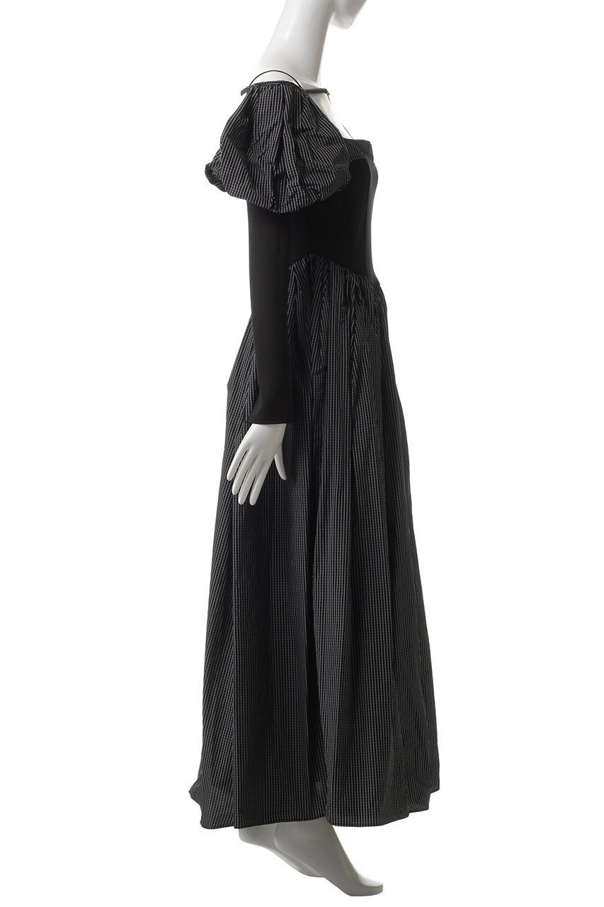 【メゾンスペシャル/MAISON SPECIAL】のPuffy Bolero Set Plaid Pattern Volume Silhouette Dress/パフィーボレロセットチェックボリュームワンピース 人気、トレンドファッション・服の通販 founy(ファニー) 　ファッション　Fashion　レディースファッション　Fashion for Women　アウター　Coat / Outerwear Collection　ボレロ・ショート丈ジャケット / ドレス羽織りに　Boleros & Short Jackets　ワンピース　Dresses　フォーマル・パーティードレス・結婚式用ドレス　Elegant & Casual Dresses　チュニック　Tunic Tops & Dresses　キャミワンピース　Cami Dress, Slip Dress　コルセット　Corset, Bustier　ストレッチ　Stretch, Stretchy Fabric　セパレート　Separate, Two-Piece　タフタ　Taffeta, Structured Fabric　チェック　Check, Plaid, Tartan　チュニック　Tunic, Long Top　ドッキング　Docking, Mixed Material　フォルム　Silhouette, Form　ボレロ　Bolero, Short Cardigan　無地　Plain, Solid Color　ロング　Long, Long-Length　エレガント 上品　Elegant　other-3|ID: prp329100004271065 ipo3291000000035846633