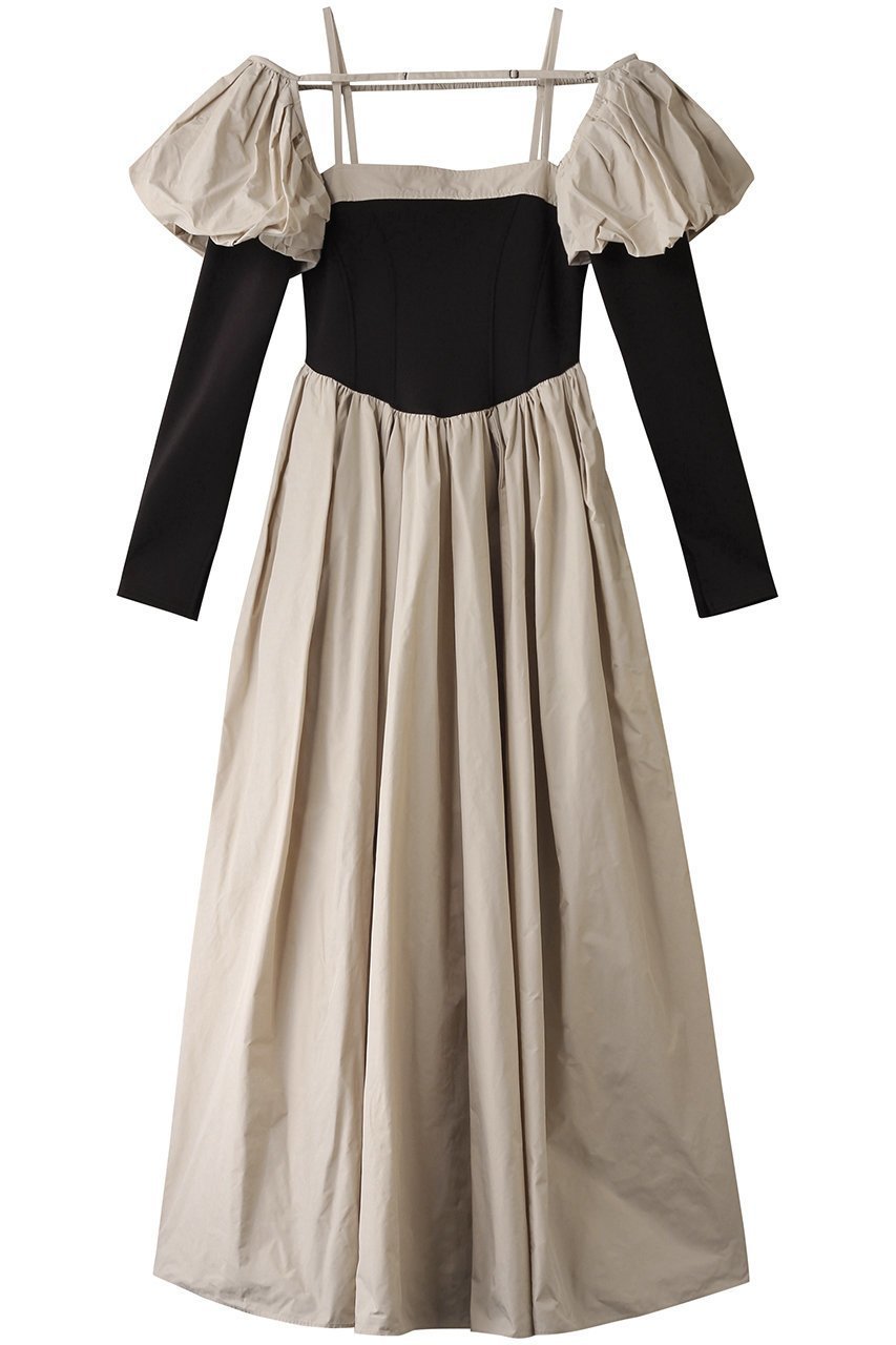 【メゾンスペシャル/MAISON SPECIAL】のPuffy Bolero Set Volume Silhouette Dress/パフィーボレロセットボリュームワンピース インテリア・キッズ・メンズ・レディースファッション・服の通販 founy(ファニー) 　ファッション　Fashion　レディースファッション　Fashion for Women　アウター　Coat / Outerwear Collection　ボレロ・ショート丈ジャケット / ドレス羽織りに　Boleros & Short Jackets　ワンピース　Dresses　フォーマル・パーティードレス・結婚式用ドレス　Elegant & Casual Dresses　チュニック　Tunic Tops & Dresses　キャミワンピース　Cami Dress, Slip Dress　コルセット　Corset, Bustier　ストレッチ　Stretch, Stretchy Fabric　セパレート　Separate, Two-Piece　タフタ　Taffeta, Structured Fabric　チェック　Check, Plaid, Tartan　チュニック　Tunic, Long Top　ドッキング　Docking, Mixed Material　フォルム　Silhouette, Form　ボレロ　Bolero, Short Cardigan　ロング　Long, Long-Length　エレガント 上品　Elegant　MLT1(マルチカラー)|ID: prp329100004271066 ipo3291000000032885283