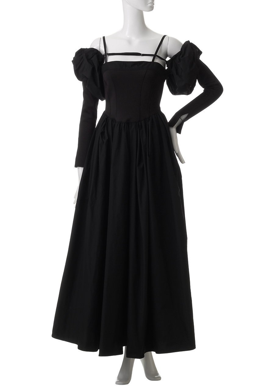 【メゾンスペシャル/MAISON SPECIAL】のPuffy Bolero Set Volume Silhouette Dress/パフィーボレロセットボリュームワンピース 人気、トレンドファッション・服の通販 founy(ファニー) 　ファッション　Fashion　レディースファッション　Fashion for Women　アウター　Coat / Outerwear Collection　ボレロ・ショート丈ジャケット / ドレス羽織りに　Boleros & Short Jackets　ワンピース　Dresses　フォーマル・パーティードレス・結婚式用ドレス　Elegant & Casual Dresses　チュニック　Tunic Tops & Dresses　キャミワンピース　Cami Dress, Slip Dress　コルセット　Corset, Bustier　ストレッチ　Stretch, Stretchy Fabric　セパレート　Separate, Two-Piece　タフタ　Taffeta, Structured Fabric　チェック　Check, Plaid, Tartan　チュニック　Tunic, Long Top　ドッキング　Docking, Mixed Material　フォルム　Silhouette, Form　ボレロ　Bolero, Short Cardigan　ロング　Long, Long-Length　エレガント 上品　Elegant　other-2|ID: prp329100004271066 ipo3291000000032885287