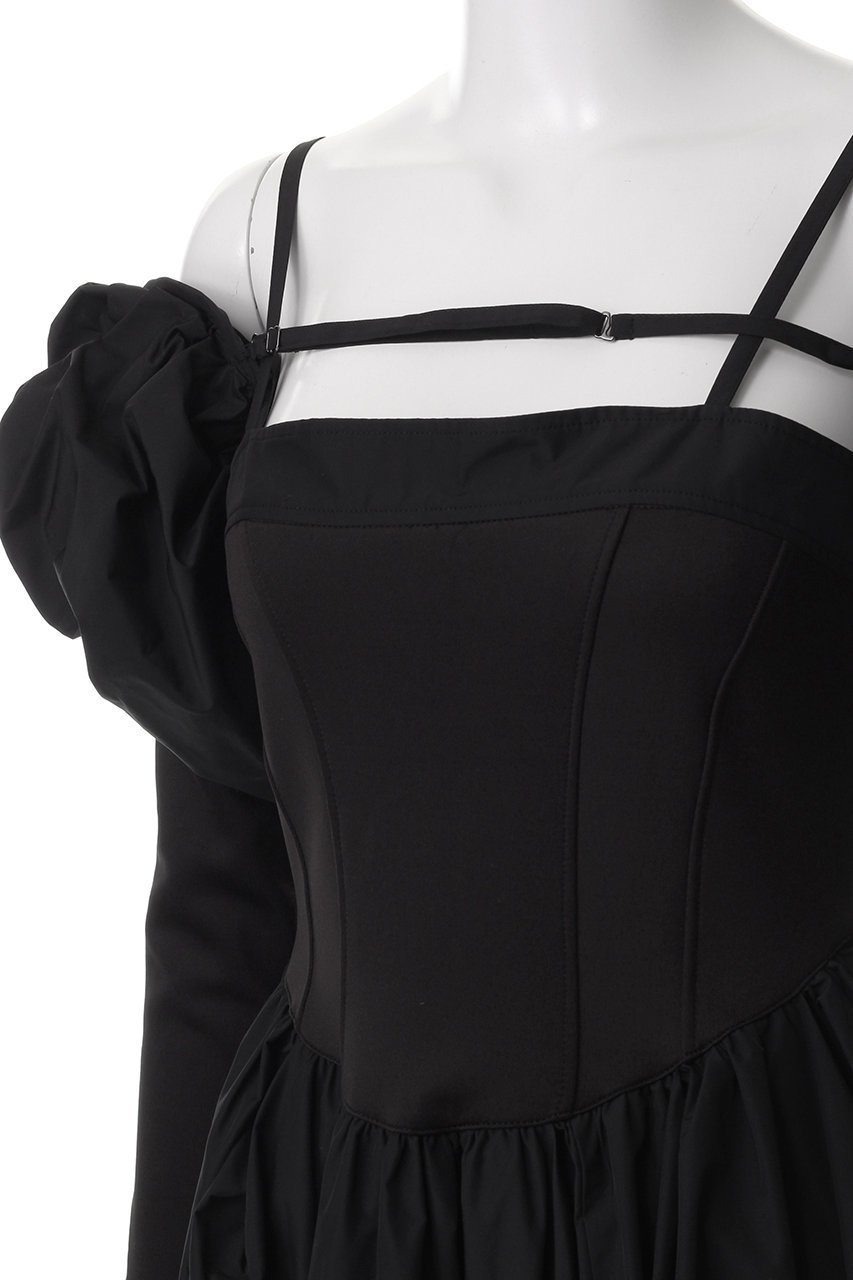 【メゾンスペシャル/MAISON SPECIAL】のPuffy Bolero Set Volume Silhouette Dress/パフィーボレロセットボリュームワンピース 人気、トレンドファッション・服の通販 founy(ファニー) 　ファッション　Fashion　レディースファッション　Fashion for Women　アウター　Coat / Outerwear Collection　ボレロ・ショート丈ジャケット / ドレス羽織りに　Boleros & Short Jackets　ワンピース　Dresses　フォーマル・パーティードレス・結婚式用ドレス　Elegant & Casual Dresses　チュニック　Tunic Tops & Dresses　キャミワンピース　Cami Dress, Slip Dress　コルセット　Corset, Bustier　ストレッチ　Stretch, Stretchy Fabric　セパレート　Separate, Two-Piece　タフタ　Taffeta, Structured Fabric　チェック　Check, Plaid, Tartan　チュニック　Tunic, Long Top　ドッキング　Docking, Mixed Material　フォルム　Silhouette, Form　ボレロ　Bolero, Short Cardigan　ロング　Long, Long-Length　エレガント 上品　Elegant　other-5|ID: prp329100004271066 ipo3291000000032885298