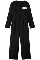 【メゾンスペシャル/MAISON SPECIAL】のCollarless Jacket Rompers/ノーカラージャケットロンパース 人気、トレンドファッション・服の通販 founy(ファニー) ファッション Fashion レディースファッション Fashion for Women アウター Coat / Outerwear Collection レディースジャケット・軽アウター Jackets ノーカラージャケット / シンプル上品コーデ Collarless Jackets パンツ Pants & Trousers インナー Innerwear オケージョン Occasion Wear クール Cool, Chic シンプル Simple, Minimal ストライプ Stripe, Striped Pattern タートルネック Turtleneck, High Neck フィット Fit, Slim Fit ポケット Pocket, Pocket Detail ロンパース Romper, Jumpsuit エレガント 上品 Elegant thumbnail BLK(ブラック)|ID: prp329100004271067 ipo3291000000035055692