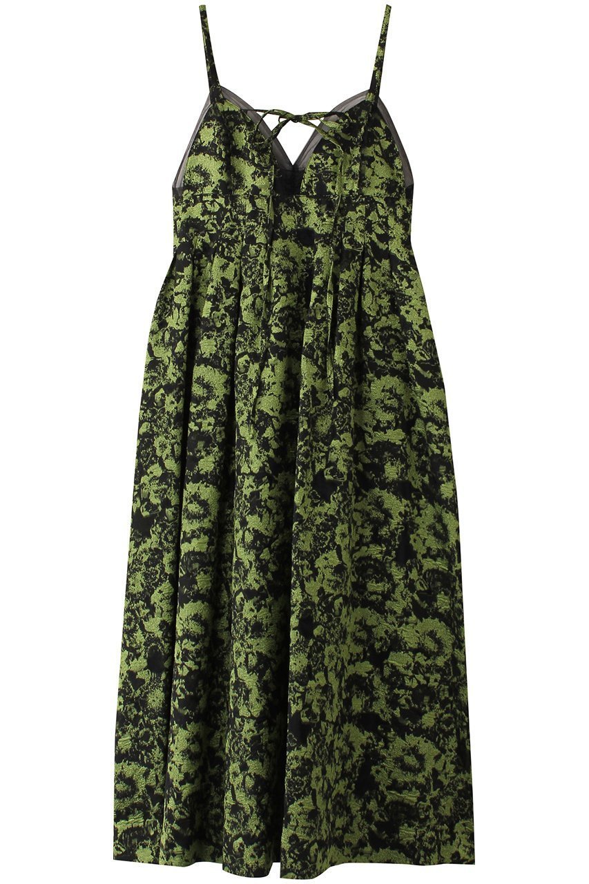 【メゾンスペシャル/MAISON SPECIAL】のLame Jacquard Volume Silhouette Dress/ラメジャガードボリュームワンピース インテリア・キッズ・メンズ・レディースファッション・服の通販 founy(ファニー) 　ファッション　Fashion　レディースファッション　Fashion for Women　ワンピース　Dresses　フォーマル・パーティードレス・結婚式用ドレス　Elegant & Casual Dresses　チュニック　Tunic Tops & Dresses　チュニック　Tunic, Long Top　フィット　Fit, Slim Fit　フォーマル　Formal, Dressy　マキシ　Maxi, Full Length　ロング　Long, Long-Length　GRN(グリーン)|ID: prp329100004271068 ipo3291000000032883311