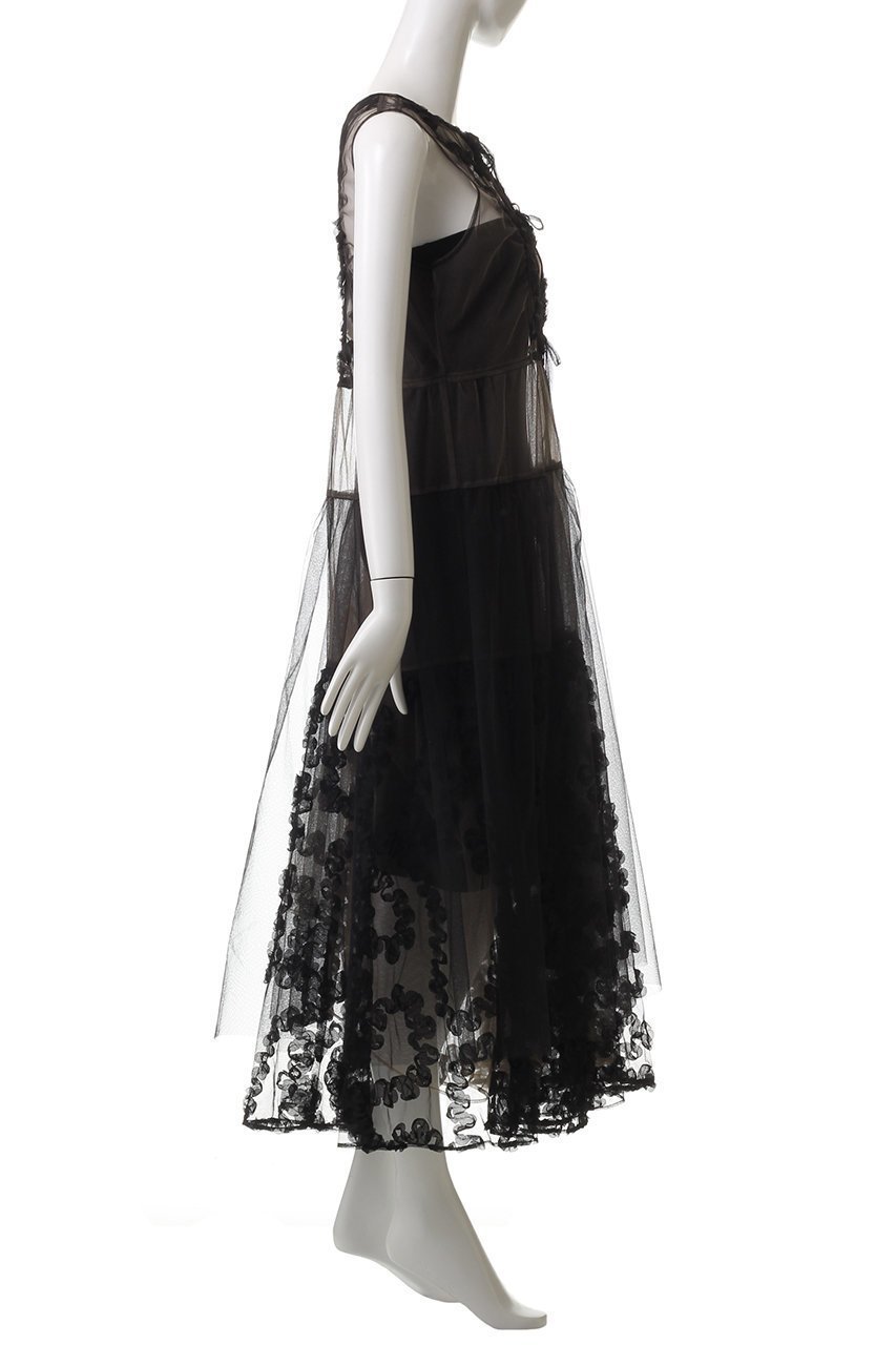 【メゾンスペシャル/MAISON SPECIAL】の2way Tulle Layered Dress/2WAYチュールレイヤードワンピース 人気、トレンドファッション・服の通販 founy(ファニー) 　ファッション　Fashion　レディースファッション　WOMEN　ワンピース　Dress　ドレス　Party Dresses　チュニック　Tunic　チュニック　Tunic　チュール　Tulle　フロント　Front　リボン　Ribbon　ロング　Long　おすすめ　Recommend　other-3|ID: prp329100004271070 ipo3291000000031372663