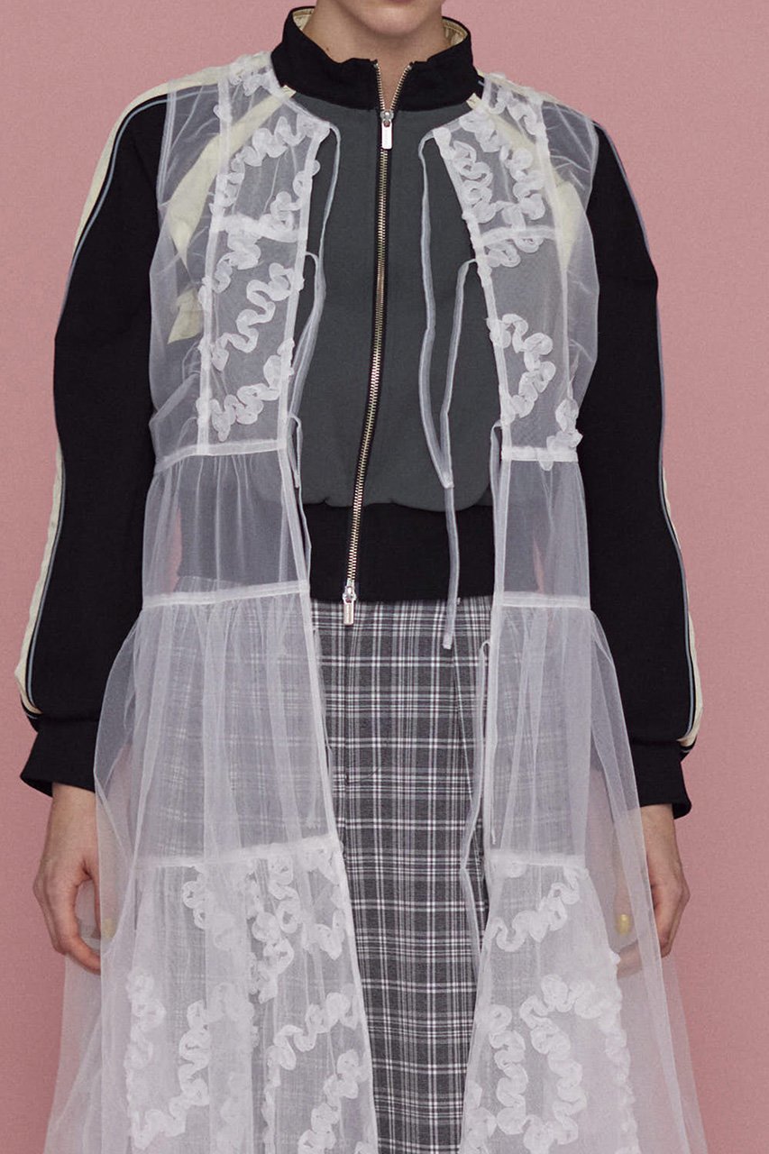 【メゾンスペシャル/MAISON SPECIAL】の2way Tulle Layered Dress/2WAYチュールレイヤードワンピース 人気、トレンドファッション・服の通販 founy(ファニー) 　ファッション　Fashion　レディースファッション　Fashion for Women　ワンピース　Dresses　フォーマル・パーティードレス・結婚式用ドレス　Elegant & Casual Dresses　チュニック　Tunic Tops & Dresses　チュニック　Tunic, Long Top　チュール　Tulip, Tulip Motif　フロント　Front, Front Design　リボン　Ribbon, Bow　ロング　Long, Long-Length　おすすめ　Recommended / Our Picks　other-8|ID: prp329100004271070 ipo3291000000032888403