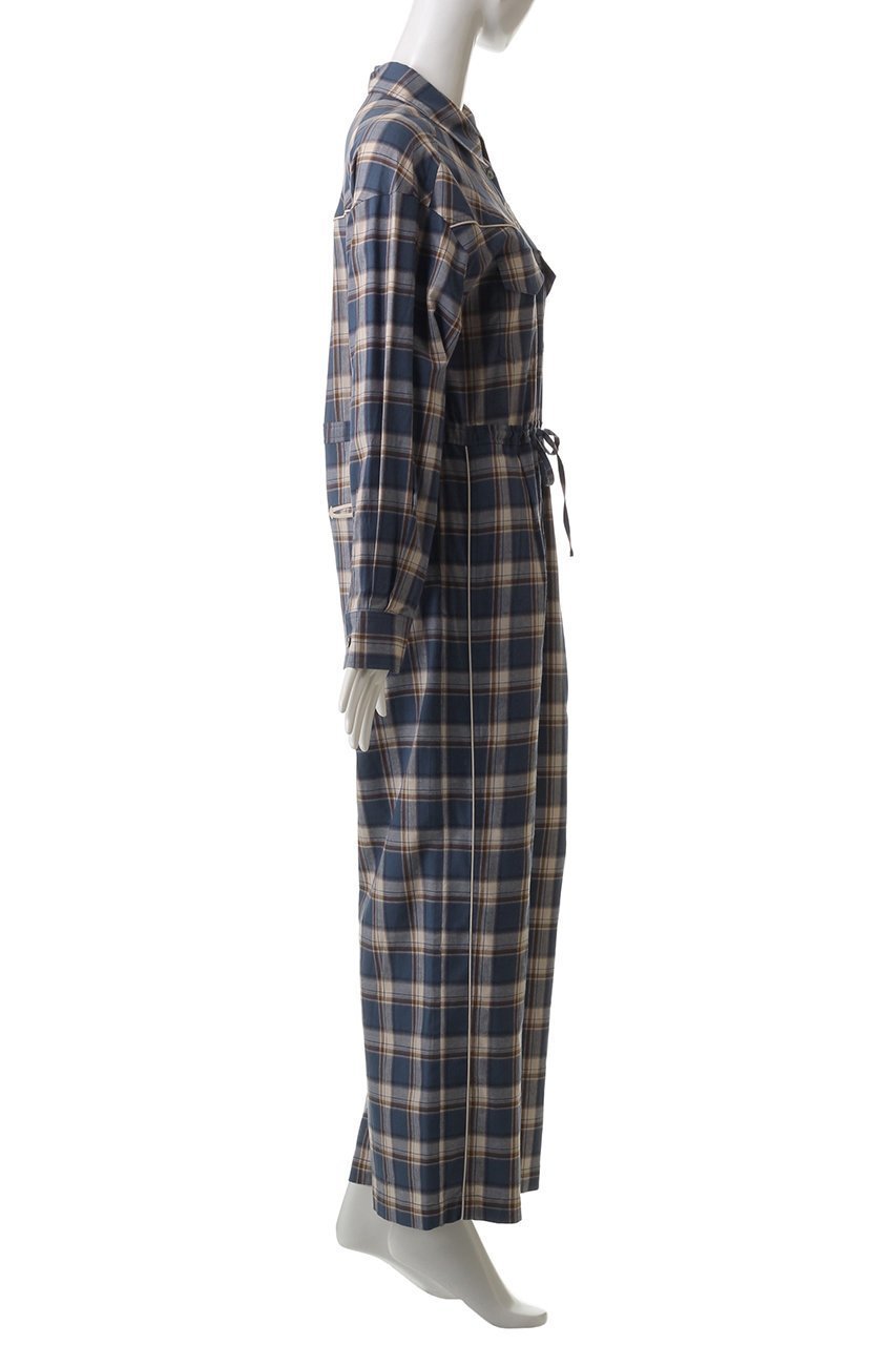 【メゾンスペシャル/MAISON SPECIAL】の2way Western Shirt All In One Outfit/2WAYウエスタンシャツオールインワン 人気、トレンドファッション・服の通販 founy(ファニー) 　ファッション　Fashion　レディースファッション　Fashion for Women　パンツ　Pants & Trousers　ウエスタン　Western Style　シアー　Sheer, See-Through　ジャケット　Jacket, Outerwear　ストライプ　Stripe, Striped Pattern　チェック　Check, Plaid, Tartan　トレンド　Trend, Trending Now　ビスチェ　Bustier, Corset Top　フロント　Front, Front Design　ミックス　Mix, Mixed Style　other-3|ID: prp329100004271071 ipo3291000000032929314