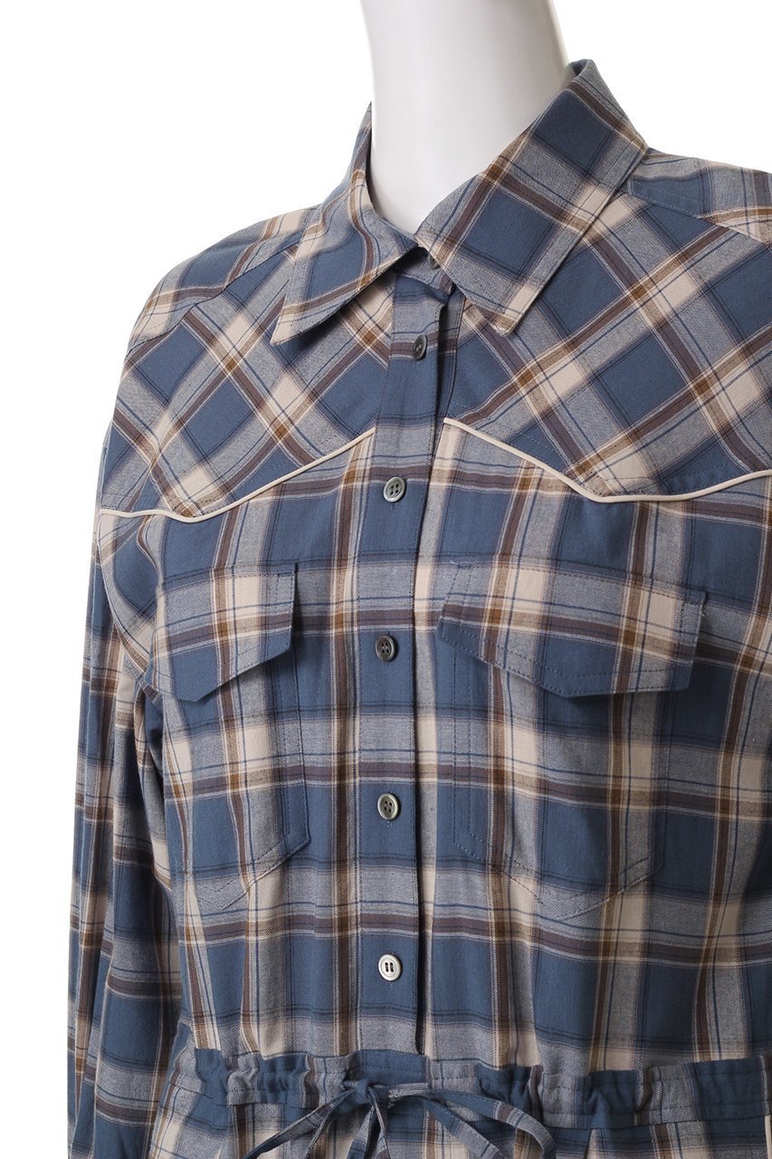 【メゾンスペシャル/MAISON SPECIAL】の2way Western Shirt All In One Outfit/2WAYウエスタンシャツオールインワン 人気、トレンドファッション・服の通販 founy(ファニー) 　ファッション　Fashion　レディースファッション　Fashion for Women　パンツ　Pants & Trousers　ウエスタン　Western Style　シアー　Sheer, See-Through　ジャケット　Jacket, Outerwear　ストライプ　Stripe, Striped Pattern　チェック　Check, Plaid, Tartan　トレンド　Trend, Trending Now　ビスチェ　Bustier, Corset Top　フロント　Front, Front Design　ミックス　Mix, Mixed Style　other-5|ID: prp329100004271071 ipo3291000000035055450