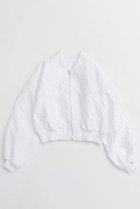 【メゾンスペシャル/MAISON SPECIAL】のJacquard Blouson/ジャガードブルゾン WHT(ホワイト)|ID:prp329100004271073