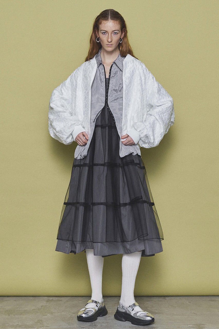 【メゾンスペシャル/MAISON SPECIAL】のJacquard Blouson/ジャガードブルゾン 人気、トレンドファッション・服の通販 founy(ファニー) 　ファッション　Fashion　レディースファッション　Fashion for Women　アウター　Coat / Outerwear Collection　レディースジャケット・軽アウター　Jackets　ブルゾンジャケット・スポーティアウター　Blouson Jackets　インナー　Innerwear　春　Spring　ジャケット　Jacket, Outerwear　ブルゾン　Blouson, Bomber Jacket　ボトム　Bottoms, Lower Wear　ロング　Long, Long-Length　エレガント 上品　Elegant　other-8|ID: prp329100004271073 ipo3291000000032920264