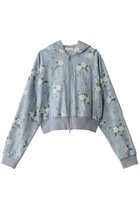 【メゾンスペシャル/MAISON SPECIAL】のEmbroidery Flower Beads Hoodie/エンブロイダリーフラワービーズパーカー BLU(ブルー)|ID: prp329100004271074 ipo3291000000032918894
