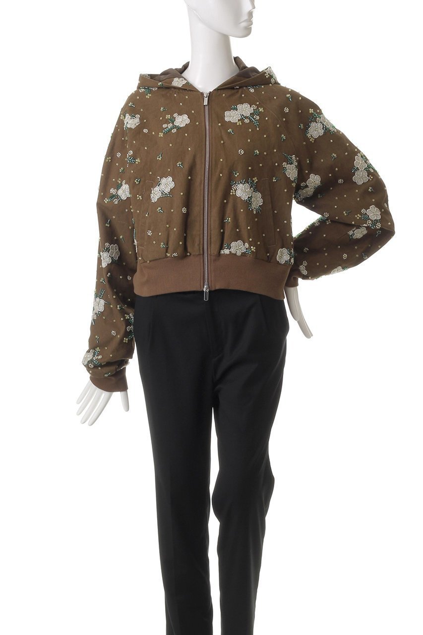 【メゾンスペシャル/MAISON SPECIAL】のEmbroidery Flower Beads Hoodie/エンブロイダリーフラワービーズパーカー 人気、トレンドファッション・服の通販 founy(ファニー) 　ファッション　Fashion　レディースファッション　Fashion for Women　アウター　Coat / Outerwear Collection　レディースジャケット・軽アウター　Jackets　ブルゾンジャケット・スポーティアウター　Blouson Jackets　インナー　Innerwear　ジャケット　Jacket, Outerwear　デニム　Denim, Jeans Material　パーカー　Hoodie, Parka　ブルゾン　Blouson, Bomber Jacket　ユーズド　Used, Vintage-Look　ロング　Long, Long-Length　ヴィンテージ　Vintage Style　羽織　Haori, Light Jacket　other-2|ID: prp329100004271074 ipo3291000000032918922