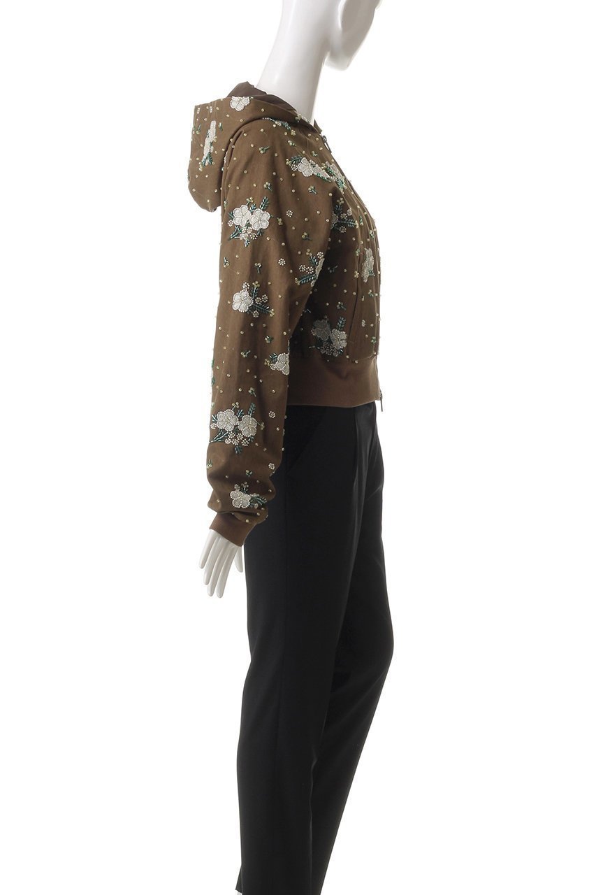 【メゾンスペシャル/MAISON SPECIAL】のEmbroidery Flower Beads Hoodie/エンブロイダリーフラワービーズパーカー 人気、トレンドファッション・服の通販 founy(ファニー) 　ファッション　Fashion　レディースファッション　Fashion for Women　アウター　Coat / Outerwear Collection　レディースジャケット・軽アウター　Jackets　ブルゾンジャケット・スポーティアウター　Blouson Jackets　インナー　Innerwear　ジャケット　Jacket, Outerwear　デニム　Denim, Jeans Material　パーカー　Hoodie, Parka　ブルゾン　Blouson, Bomber Jacket　ユーズド　Used, Vintage-Look　ロング　Long, Long-Length　ヴィンテージ　Vintage Style　羽織　Haori, Light Jacket　other-3|ID: prp329100004271074 ipo3291000000032918933