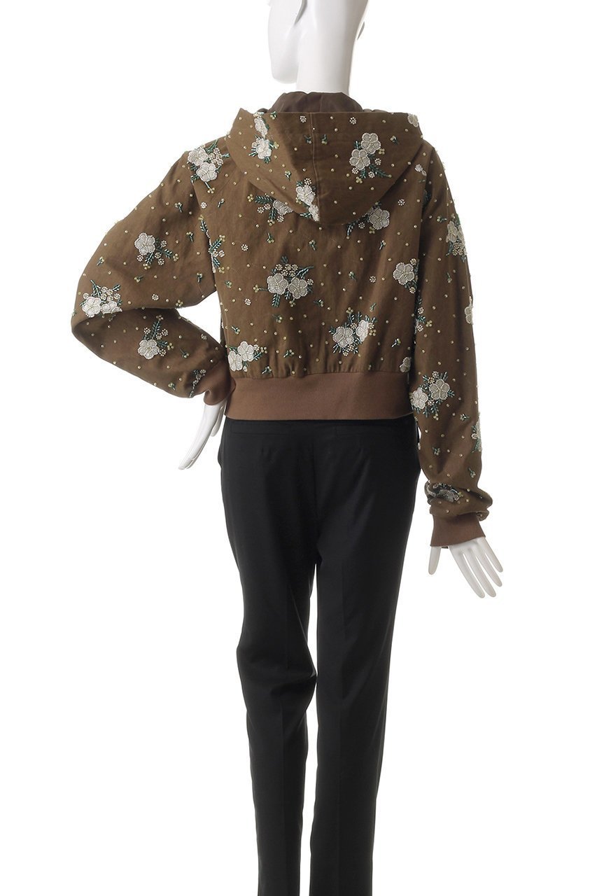 【メゾンスペシャル/MAISON SPECIAL】のEmbroidery Flower Beads Hoodie/エンブロイダリーフラワービーズパーカー 人気、トレンドファッション・服の通販 founy(ファニー) 　ファッション　Fashion　レディースファッション　Fashion for Women　アウター　Coat / Outerwear Collection　レディースジャケット・軽アウター　Jackets　ブルゾンジャケット・スポーティアウター　Blouson Jackets　インナー　Innerwear　ジャケット　Jacket, Outerwear　デニム　Denim, Jeans Material　パーカー　Hoodie, Parka　ブルゾン　Blouson, Bomber Jacket　ユーズド　Used, Vintage-Look　ロング　Long, Long-Length　ヴィンテージ　Vintage Style　羽織　Haori, Light Jacket　other-4|ID: prp329100004271074 ipo3291000000032918938