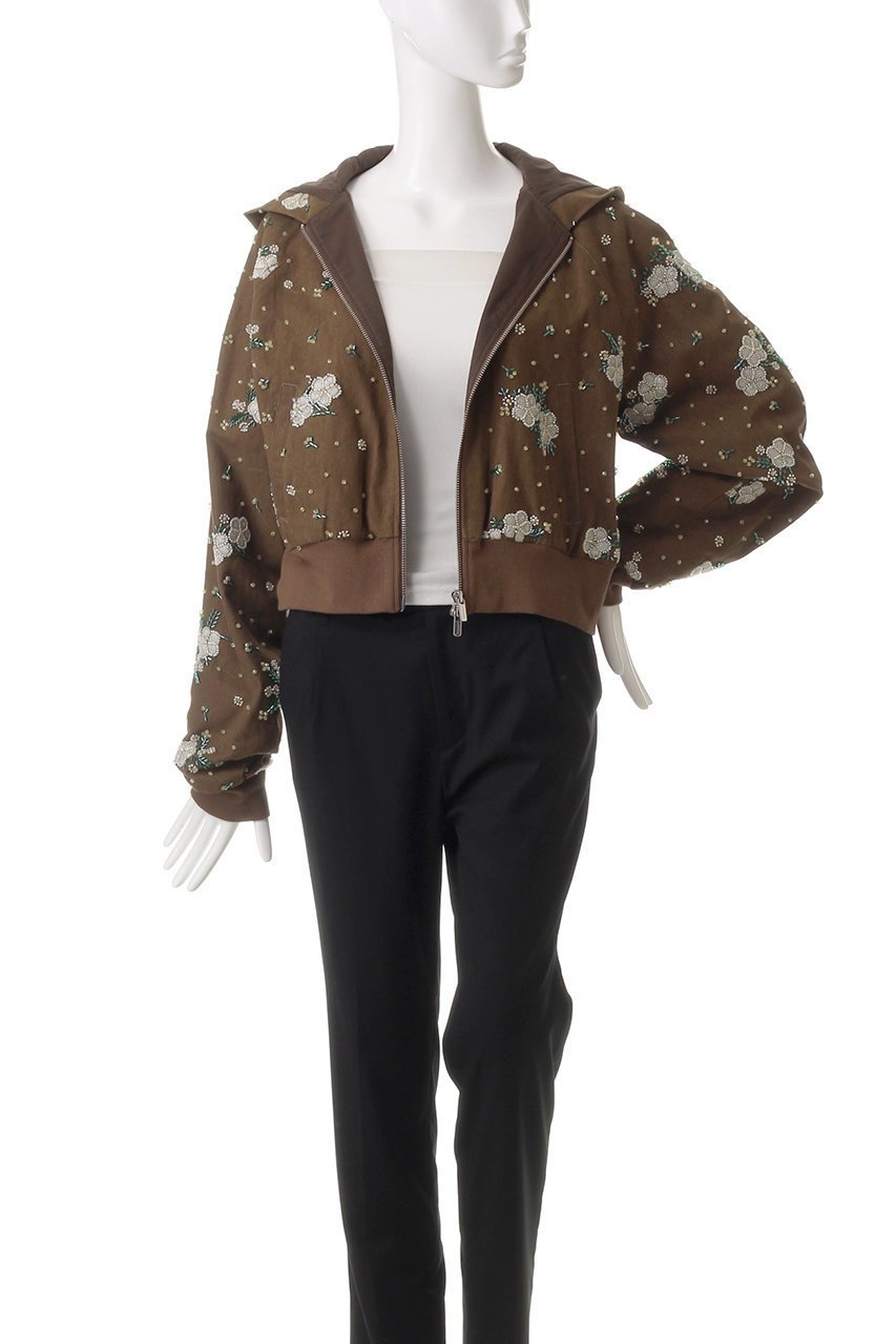 【メゾンスペシャル/MAISON SPECIAL】のEmbroidery Flower Beads Hoodie/エンブロイダリーフラワービーズパーカー 人気、トレンドファッション・服の通販 founy(ファニー) 　ファッション　Fashion　レディースファッション　Fashion for Women　アウター　Coat / Outerwear Collection　レディースジャケット・軽アウター　Jackets　ブルゾンジャケット・スポーティアウター　Blouson Jackets　インナー　Innerwear　ジャケット　Jacket, Outerwear　デニム　Denim, Jeans Material　パーカー　Hoodie, Parka　ブルゾン　Blouson, Bomber Jacket　ユーズド　Used, Vintage-Look　ロング　Long, Long-Length　ヴィンテージ　Vintage Style　羽織　Haori, Light Jacket　other-7|ID: prp329100004271074 ipo3291000000032918971