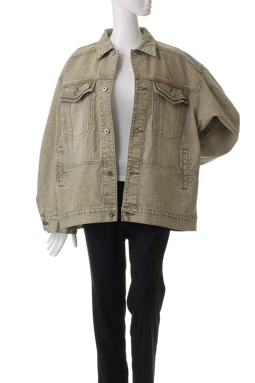 【メゾンスペシャル/MAISON SPECIAL】のOversize Colored Denim Jacket/オーバーサイズカラーデニムジャケット 人気、トレンドファッション・服の通販 founy(ファニー) 　ファッション　Fashion　レディースファッション　Fashion for Women　アウター　Coat / Outerwear Collection　レディースジャケット・軽アウター　Jackets　デニムジャケット / カジュアルアウター　Denim Jackets　インナー　Innerwear　春　Spring　ジャケット　Jacket, Outerwear　スタンダード　Standard, Basic　セットアップ　Set-Up, Coordinated Outfit　デニム　Denim, Jeans Material　ロング　Long, Long-Length　other-7|ID: prp329100004271075 ipo3291000000032934219