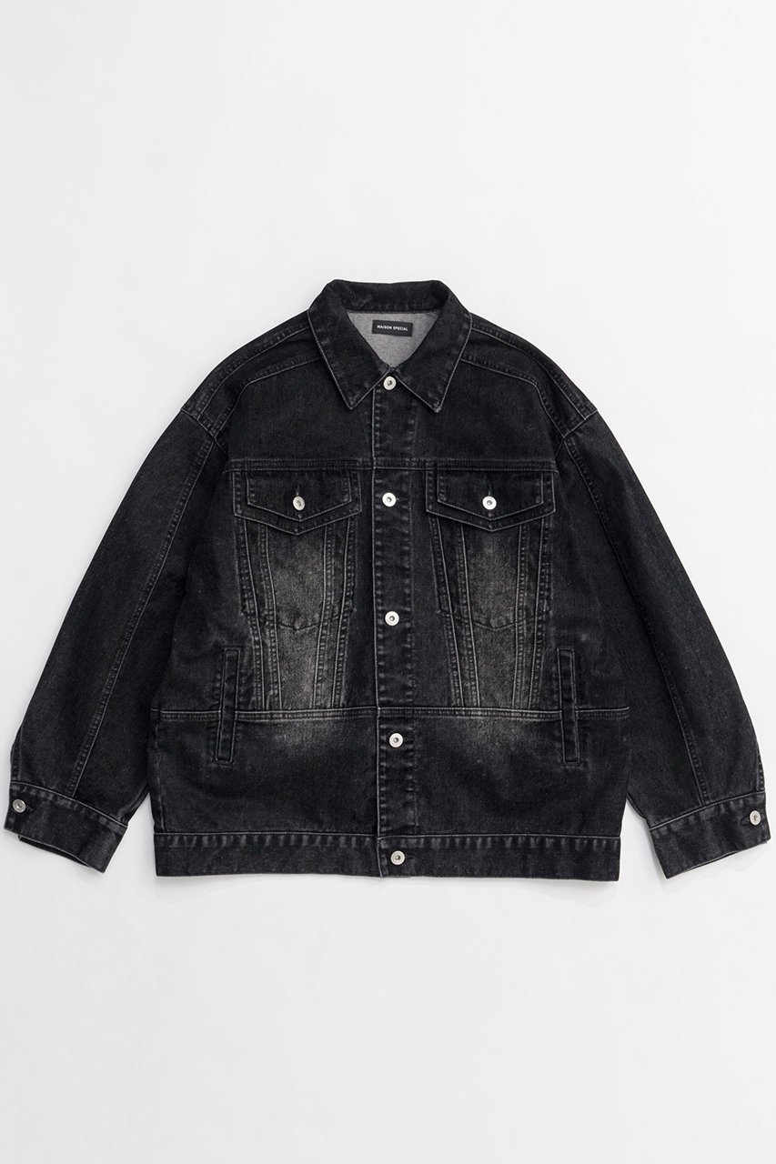 【メゾンスペシャル/MAISON SPECIAL】のOversize Flocking Denim Jacket/オーバーサイズフロッキーデニムジャケット 人気、トレンドファッション・服の通販 founy(ファニー) 　ファッション　Fashion　レディースファッション　WOMEN　アウター　Coat Outerwear　ジャケット　Jackets　デニムジャケット　Denim Jackets　インナー　Inner　春　Spring　ジャケット　Jacket　スタンダード　Standard　セットアップ　Set Up　デニム　Denim　ロング　Long　A/W・秋冬　Aw・Autumn/Winter・Fw・Fall-Winter　S/S・春夏　Ss・Spring/Summer　夏　Summer　2025年　2025　 other-1|ID: prp329100004271076 ipo3291000000029678776