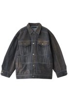 【メゾンスペシャル/MAISON SPECIAL】のOversize Flocking Denim Jacket/オーバーサイズフロッキーデニムジャケット BLU(ブルー)|ID: prp329100004271076 ipo3291000000032934255