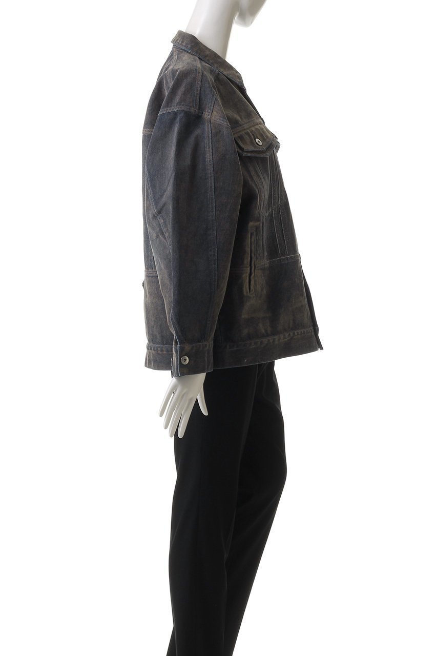 【メゾンスペシャル/MAISON SPECIAL】のOversize Flocking Denim Jacket/オーバーサイズフロッキーデニムジャケット 人気、トレンドファッション・服の通販 founy(ファニー) 　ファッション　Fashion　レディースファッション　Fashion for Women　アウター　Coat / Outerwear Collection　レディースジャケット・軽アウター　Jackets　デニムジャケット / カジュアルアウター　Denim Jackets　インナー　Innerwear　ジャケット　Jacket, Outerwear　スタンダード　Standard, Basic　セットアップ　Set-Up, Coordinated Outfit　デニム　Denim, Jeans Material　ロング　Long, Long-Length　other-3|ID: prp329100004271076 ipo3291000000032934270