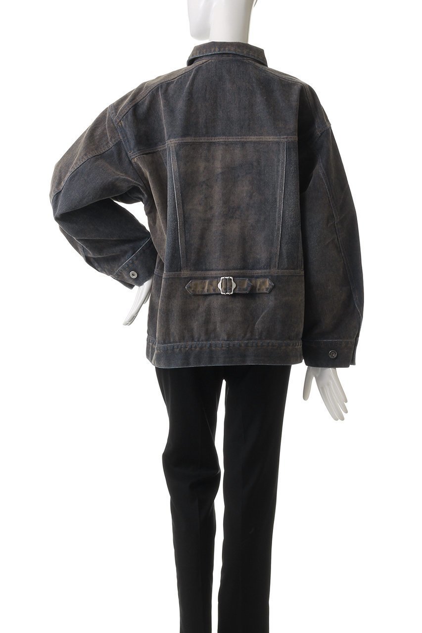 【メゾンスペシャル/MAISON SPECIAL】のOversize Flocking Denim Jacket/オーバーサイズフロッキーデニムジャケット 人気、トレンドファッション・服の通販 founy(ファニー) 　ファッション　Fashion　レディースファッション　Fashion for Women　アウター　Coat / Outerwear Collection　レディースジャケット・軽アウター　Jackets　デニムジャケット / カジュアルアウター　Denim Jackets　インナー　Innerwear　ジャケット　Jacket, Outerwear　スタンダード　Standard, Basic　セットアップ　Set-Up, Coordinated Outfit　デニム　Denim, Jeans Material　ロング　Long, Long-Length　other-4|ID: prp329100004271076 ipo3291000000032934277