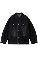 【メゾンスペシャル/MAISON SPECIAL】のOversize Flocking Denim Jacket/オーバーサイズフロッキーデニムジャケット 人気、トレンドファッション・服の通販 founy(ファニー) ファッション Fashion レディースファッション Fashion for Women アウター Coat / Outerwear Collection レディースジャケット・軽アウター Jackets デニムジャケット / カジュアルアウター Denim Jackets インナー Innerwear ジャケット Jacket, Outerwear スタンダード Standard, Basic セットアップ Set-Up, Coordinated Outfit デニム Denim, Jeans Material ロング Long, Long-Length |ID:prp329100004271076