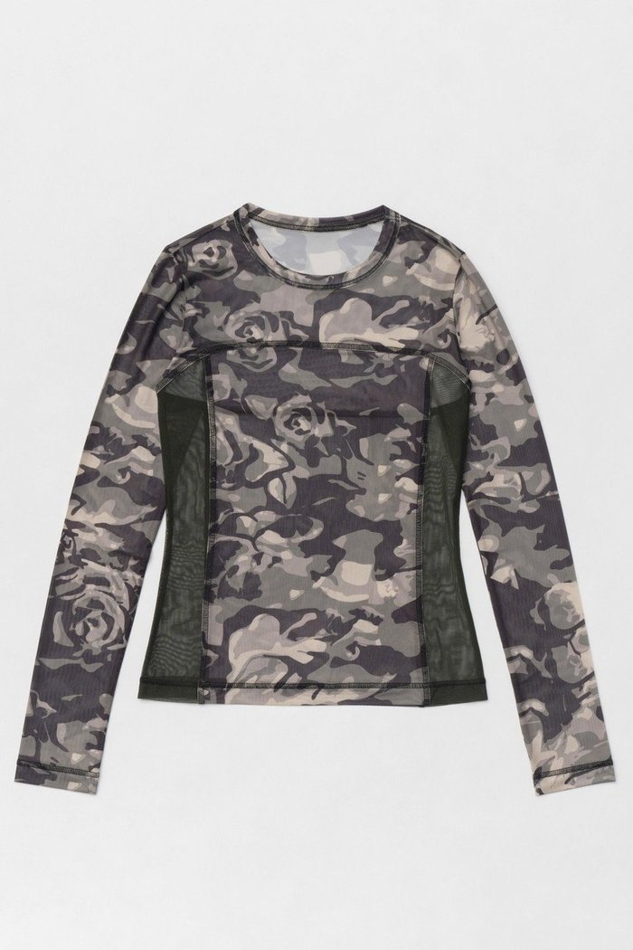 【メゾンスペシャル/MAISON SPECIAL】のCamouflage Mesh Fabric Inner Tops/カモフラージュメッシュインナー インテリア・キッズ・メンズ・レディースファッション・服の通販 founy(ファニー) https://founy.com/ ファッション Fashion レディースファッション WOMEN トップス・カットソー Tops/Tshirt シャツ/ブラウス Shirts/Blouses ロング / Tシャツ T-Shirts カットソー Cut and Sewn インナー Inner 春 Spring カモフラージュ Camouflage シアー Sheer スタイリッシュ Stylish スリーブ Sleeve ダメージ Damage プリント Print ミリタリー Military メッシュ Mesh ロング Long A/W・秋冬 Aw・Autumn/Winter・Fw・Fall-Winter S/S・春夏 Ss・Spring/Summer おすすめ Recommend 夏 Summer 2025年 2025 |ID: prp329100004271078 ipo3291000000029678783