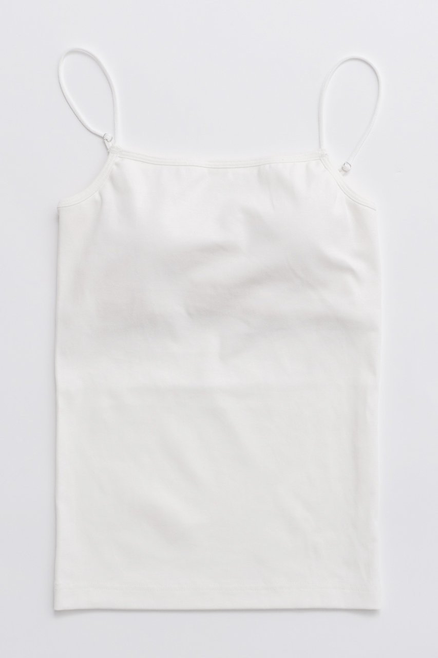 【メゾンスペシャル/MAISON SPECIAL】のNarrow Strap Cup In Camisole/ナローストラップカップインキャミソール インテリア・キッズ・メンズ・レディースファッション・服の通販 founy(ファニー) 　ファッション　Fashion　レディースファッション　WOMEN　トップス・カットソー　Tops/Tshirt　キャミソール / ノースリーブ　No Sleeves　シャツ/ブラウス　Shirts/Blouses　ロング / Tシャツ　T-Shirts　カットソー　Cut and Sewn　春　Spring　カットソー　Cut And Sew　キャミソール　Camisole　タンク　Tank　フィット　Fit　フラット　Flat　A/W・秋冬　Aw・Autumn/Winter・Fw・Fall-Winter　S/S・春夏　Ss・Spring/Summer　夏　Summer　2025年　2025　WHT(ホワイト)|ID: prp329100004271081 ipo3291000000029678797