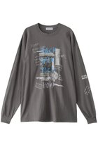 【メゾンスペシャル/MAISON SPECIAL】のBACK HOME Printed T-shirt/BACK HOMEプリントTEE C.GRY(チャコールグレー)|ID: prp329100004271083 ipo3291000000032876539